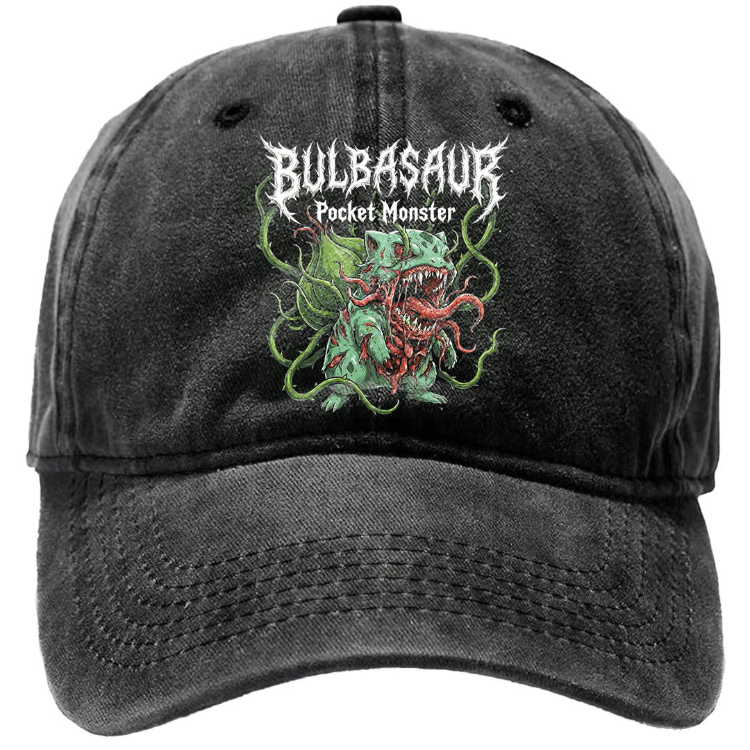 "Bulbasaur Pocket Monster Thing" Dad Hat
