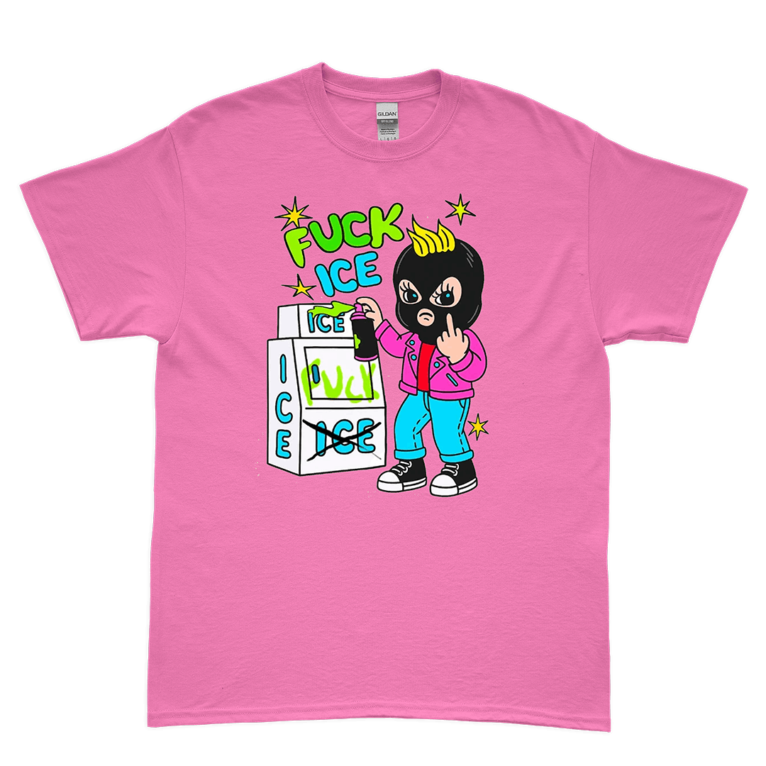 "F Ice Graffiti Cooler" Tee