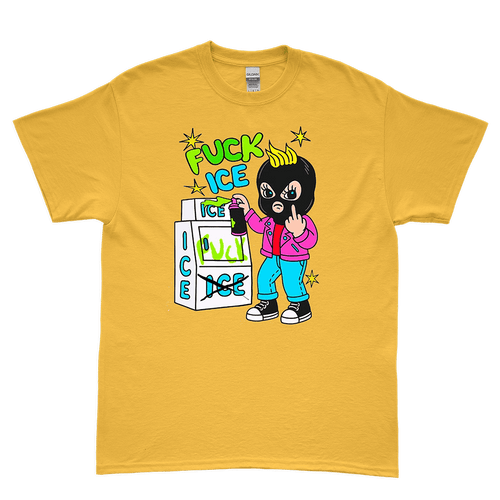 "F Ice Graffiti Cooler" Tee