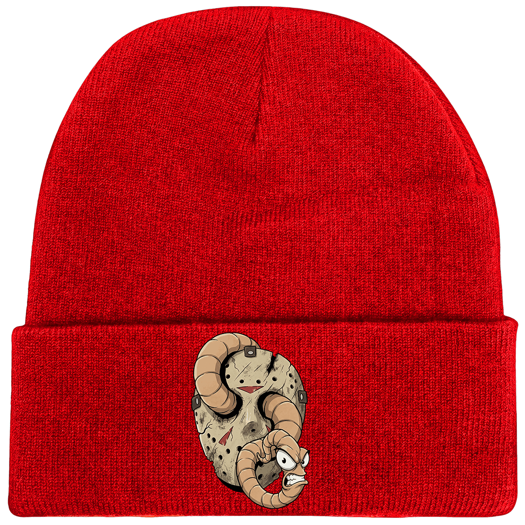 "Jason Goes To Hell (Earthworm Jim)" Beanie