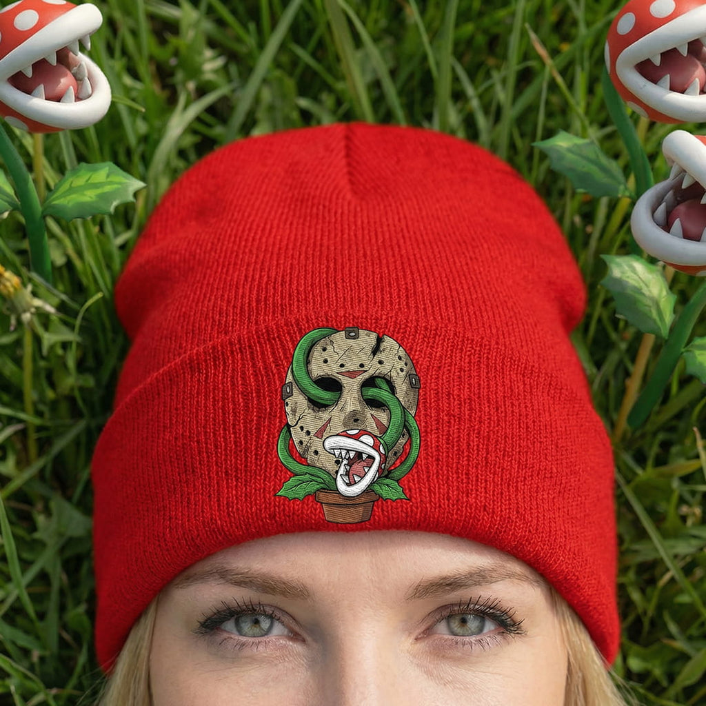"Jason Goes To Hell (Piranha Plant)" Beanie
