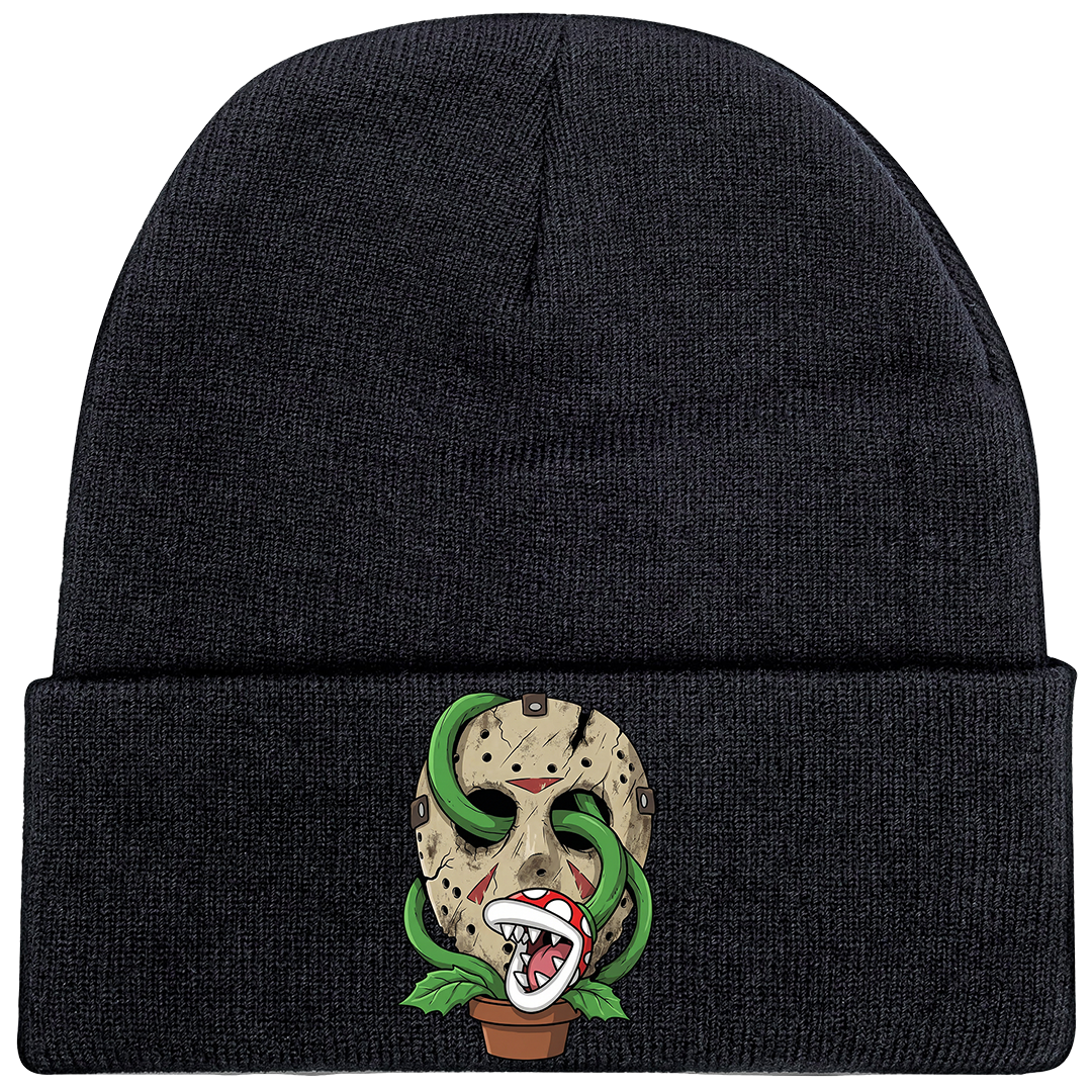 "Jason Goes To Hell (Piranha Plant)" Beanie