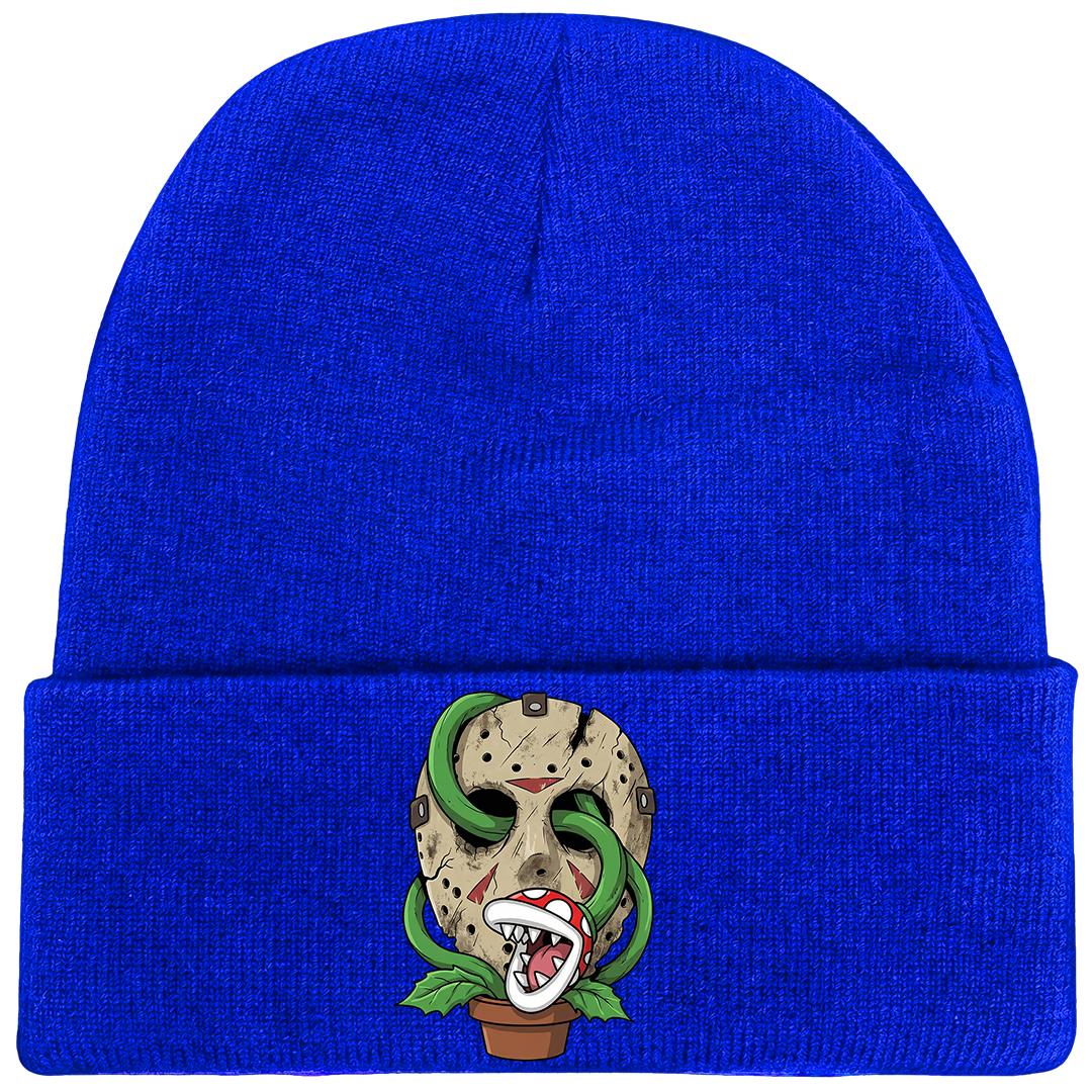 "Jason Goes To Hell (Piranha Plant)" Beanie