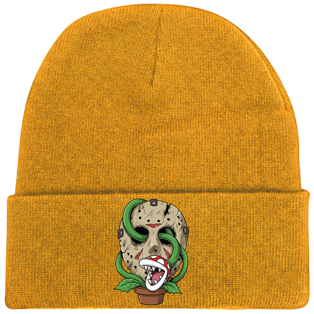 "Jason Goes To Hell (Piranha Plant)" Beanie