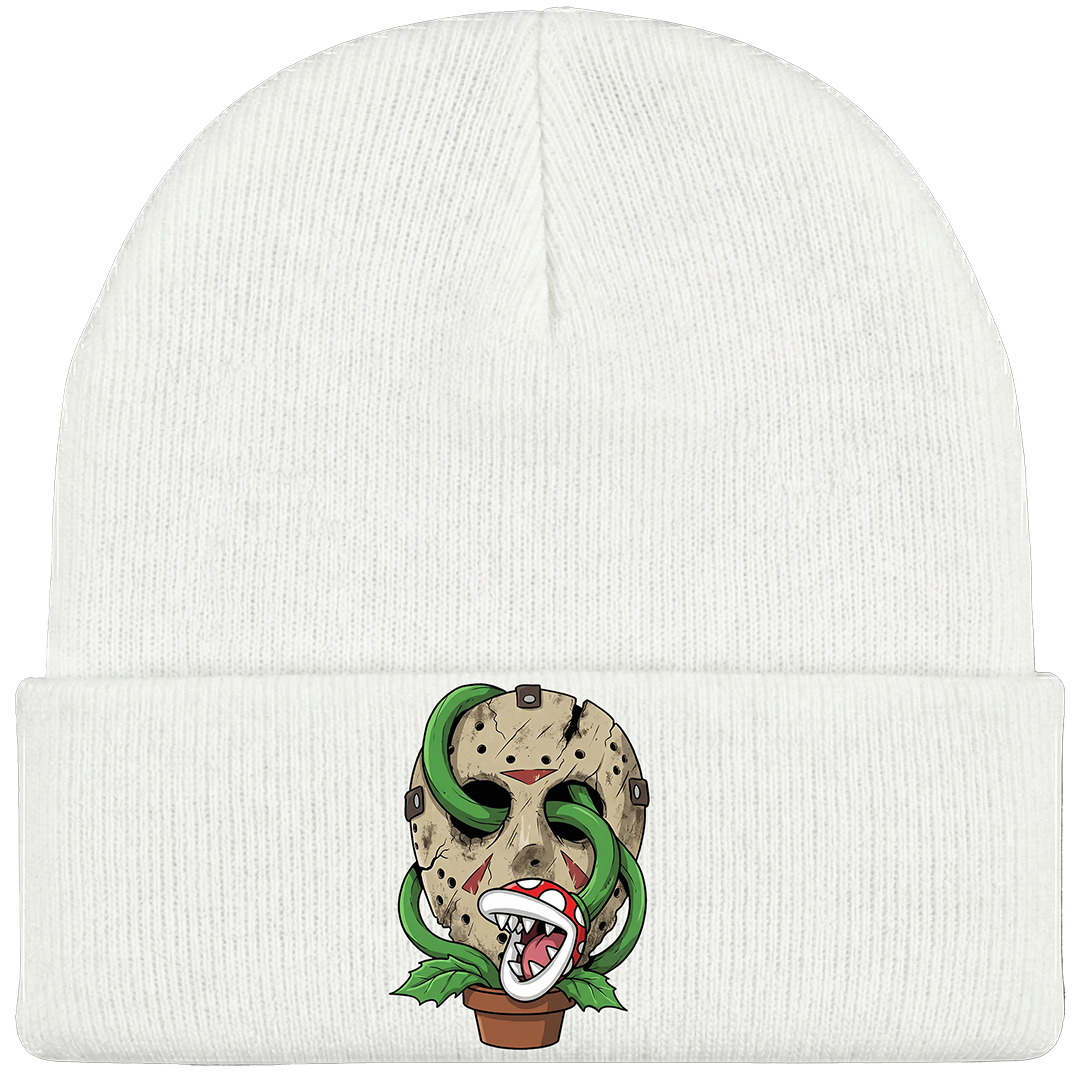 "Jason Goes To Hell (Piranha Plant)" Beanie