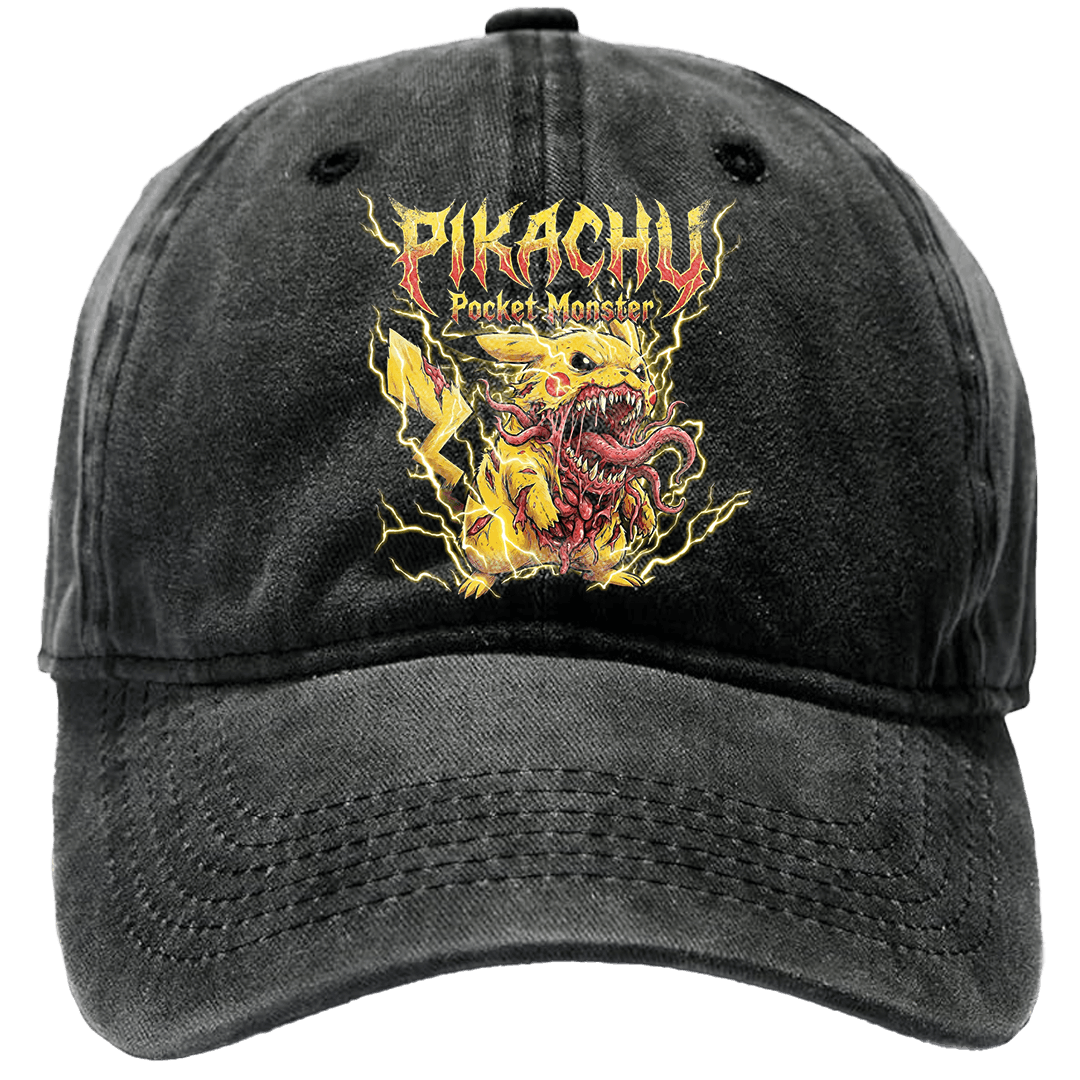 "Pikachu Pocket Monster Thing" Dad Hat